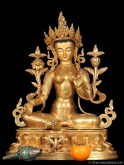 Jetsun Dolma Green Tara Statue 19.5"